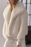 Chic Oversized Warm Longline Button Front Coat for Women