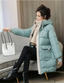 Hooded Quilted Insulated Long Winter Parka for Women