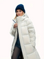 Insulated Hooded Long Puffer Coat for Women
