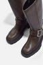 Knee High Chunky Retro Boots for Women