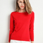 Lightweight Classic Neckline Slim Fit Long Sleeve Sweater for Women