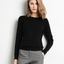 Lightweight Classic Neckline Slim Fit Long Sleeve Sweater for Women