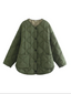 Oversized Quilted Jacket for Women