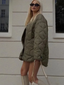 Oversized Quilted Jacket for Women